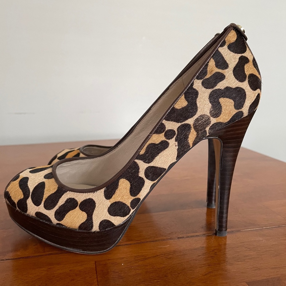 Michael Kors Leopard Pumps